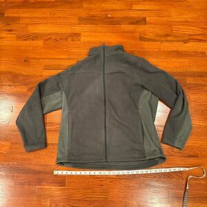 Bass-pro-shops Men's Grey and Green Fleece Sweatshirt